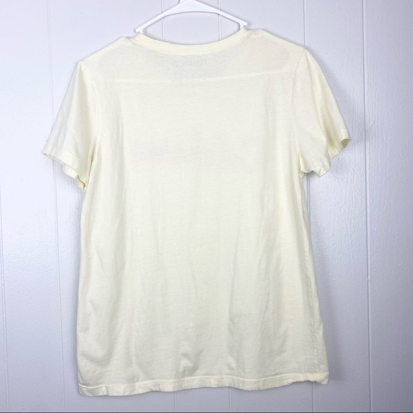 Forever 21 Light Yellow Calabasas Graphic T-shirt - Picture 5 of 5
